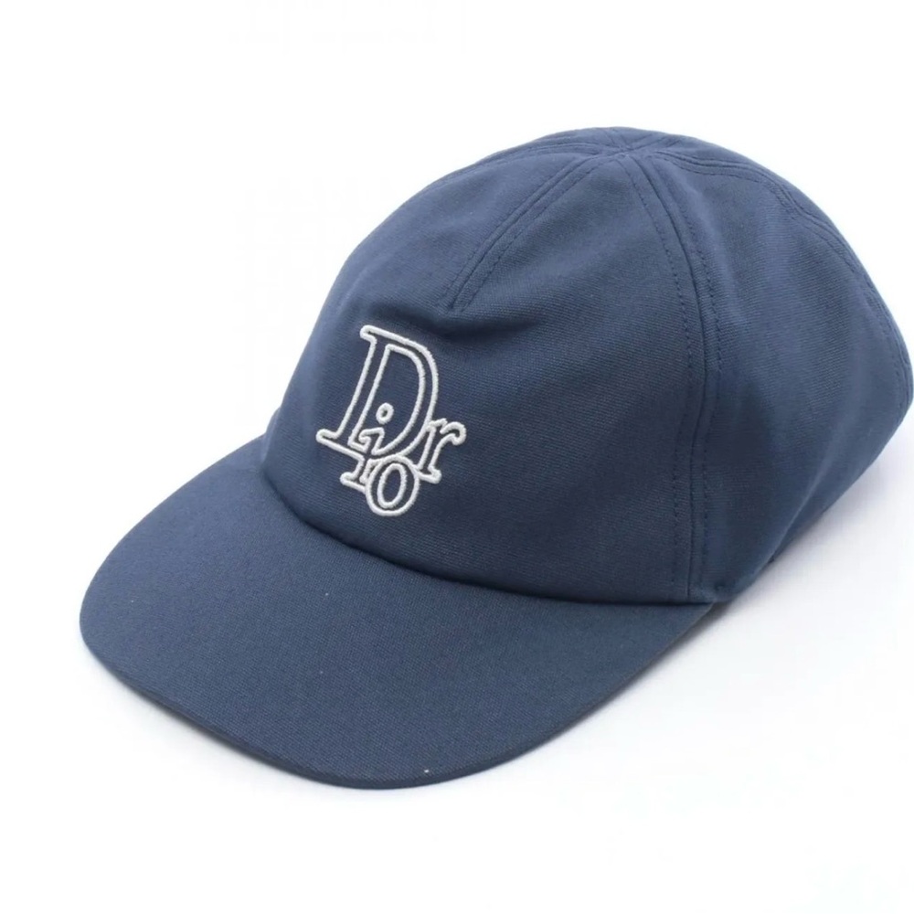 Dior Navy Logo Cap NWT